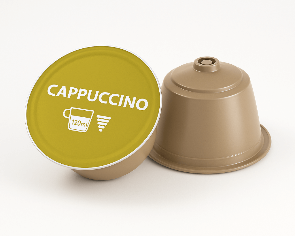 Cápsulas de cappuccino cremoso para máquinas Dolce Gusto – Cafés Serrano