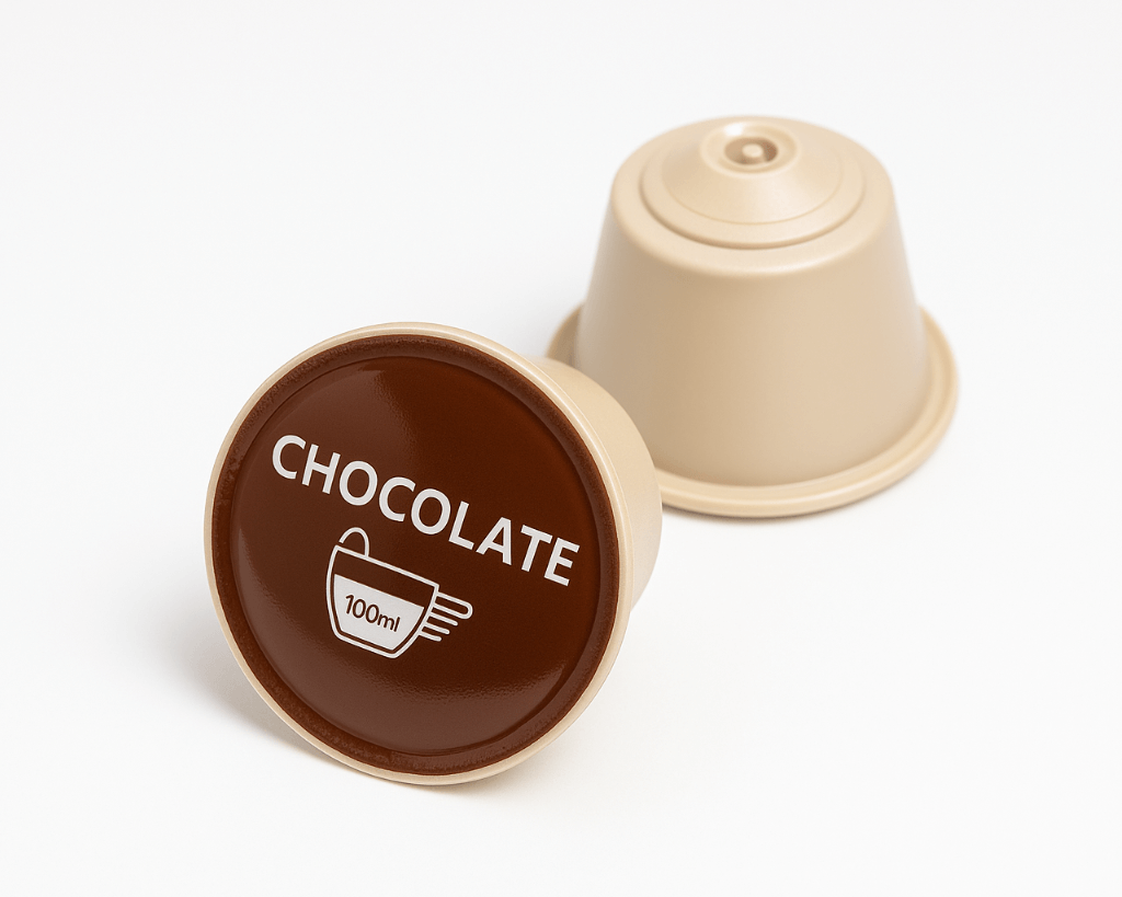 Cápsulas de chocolate quente compatíveis com Dolce Gusto – Cafés Serrano