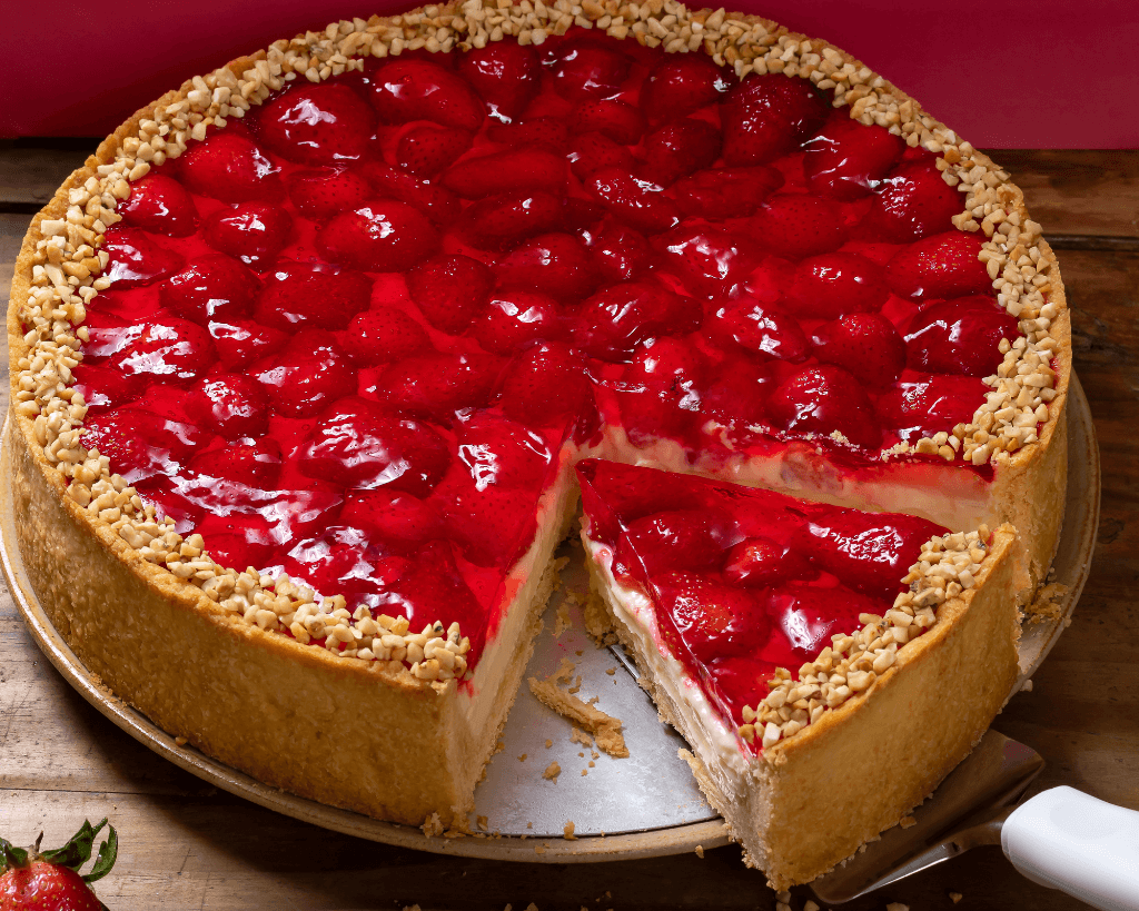 Cobertura frutada com brilho para sobremesas e frutas frescas – Cafés Serrano