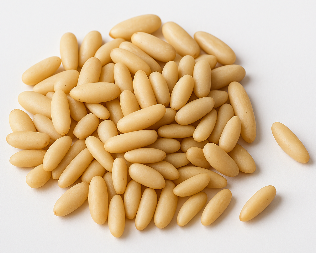 Pinhões nacionais Cafés Serrano – fruto seco nutritivo para snacks e receitas gourmet