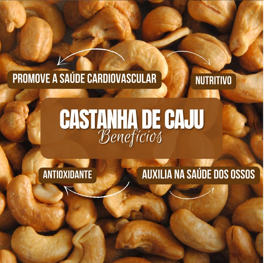 Os Incríveis Benefícios da Castanha de Caju 🌰💪