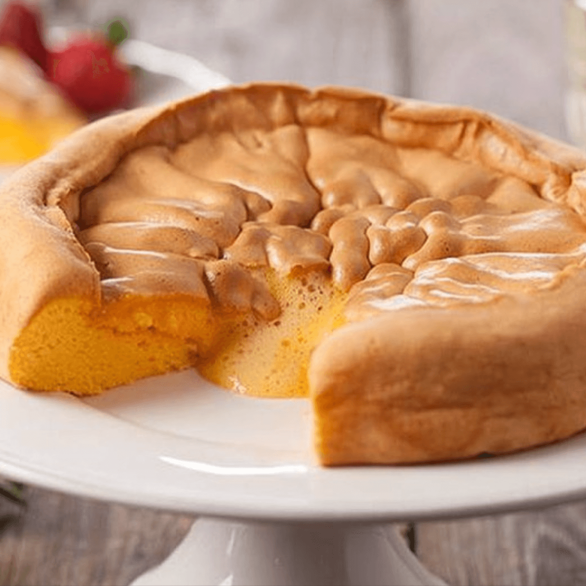 Preparado Pão de Ló Húmido Cafés Serrano