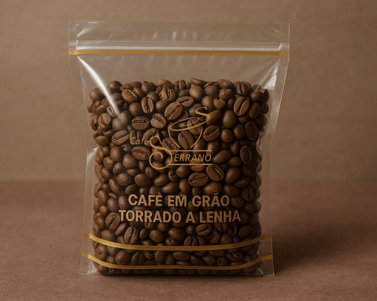 Café Arábica 100% em grão – Cafés Serrano