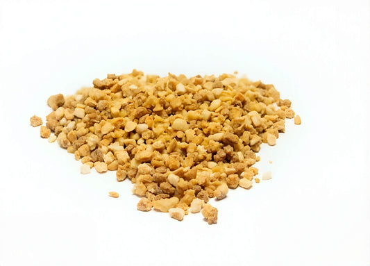 Texto ALT: Snack crocante de amendoim ou amêndoa Cafés Serrano
