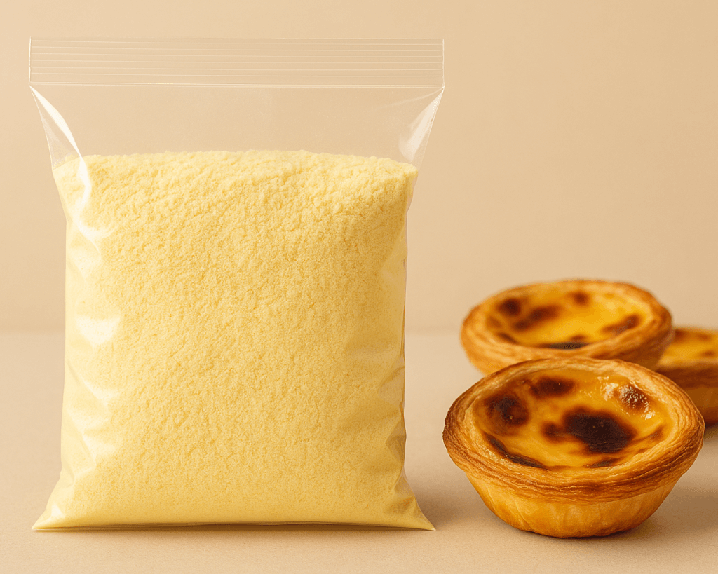 Preparado para pastel de nata tradicional português – Cafés Serrano