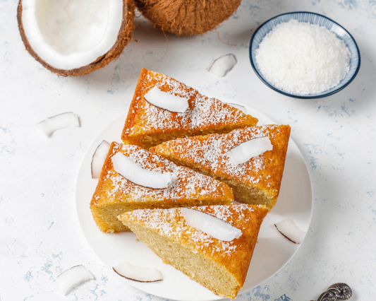 preparado para bolo de coco cafes serrano