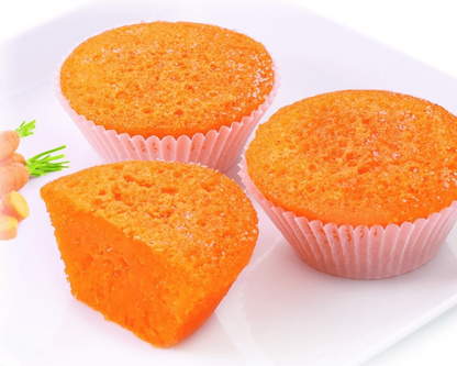Queijadas de cenoura fofas e deliciosas, preparadas com Cafés Serrano